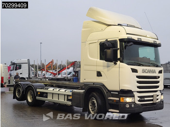 컨테이너 운반 장치/ 스와프 보디 트럭 Scania G450 G 6X2 Full air suspension Automatic Lift+steering Axle Euro 6 : 사진 3