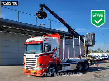 목재 트럭 SCANIA R 450