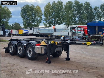 컨테이너 운반 장치/ 스와프 보디 세미 트레일러 Van Hool FS3444-10 AK u2 3 axles Liftachse ADR 20ft : 사진 3 컨테이너 운반 장치/ 스와프 보디 세미 트레일러 Van Hool FS3444-10 AK u2 3 axles Liftachse ADR 20ft : 사진 3