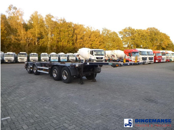 컨테이너 운반 장치/ 스와프 보디 세미 트레일러 D-Tec 4-axle container combi trailer (2 + 2 axles) : 사진 2 컨테이너 운반 장치/ 스와프 보디 세미 트레일러 D-Tec 4-axle container combi trailer (2 + 2 axles) : 사진 2