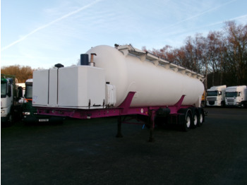 유조 세미 트레일러 운반 물 밀가루 Feldbinder Powder tank alu 42 m3 (tipping) + engine/compressor : 사진 1