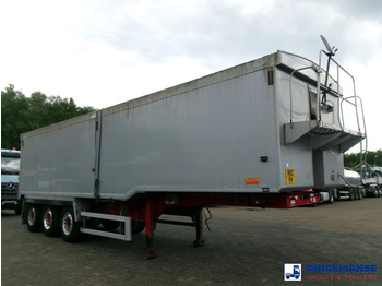 덤프 밴 WILCOX Tipper trailer alu 52 m3 + tarpaulin : 사진 2