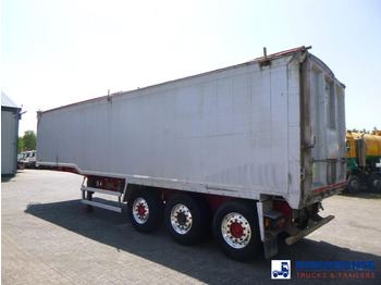덤프 세미 트레일러 WILCOX Tipper trailer alu 55 m3 + tarpaulin : 사진 3