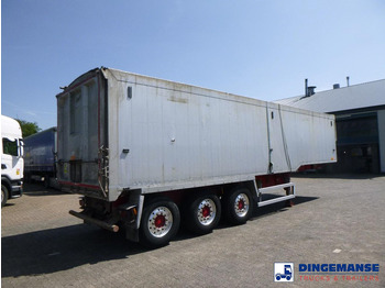 덤프 세미 트레일러 WILCOX Tipper trailer alu 55 m3 + tarpaulin : 사진 4