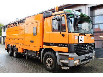 진공 흡입 트럭 MERCEDES-BENZ Actros 2653