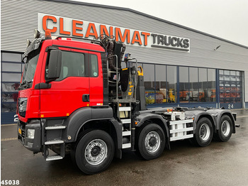 후크 리프트 트럭, 크레인 트럭 MAN TGS 35.400 8x4 Euro 6 HMF 16 Tonmeter Z-kraan : 사진 2