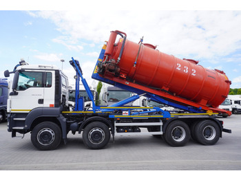 리스 MAN TGS 35.400 8 × 4 E5 / HYVA HOOK LIFT 32.56 SE / Septic barrel 13000 L MAN TGS 35.400 8 × 4 E5 / HYVA HOOK LIFT 32.56 SE / Septic barrel 13000 L : 사진 3