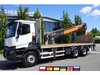 드롭사이드/ 플랫베드 트럭 RENAULT C 380