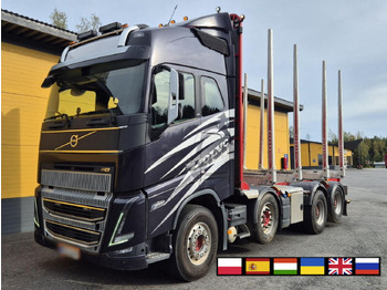 리스 VOLVO FH 750 8x4 / 2 lifted axles / timber truck VOLVO FH 750 8x4 / 2 lifted axles / timber truck : 사진 1