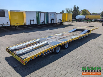 저하대 세미 트레일러 Jumbo T0120 DUE SemiDieplader - 2-Assen BPW  - Uitschuifbaar - Wielkuipen - Lier 2500KG - 80CM : 사진 3