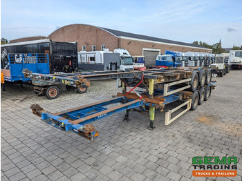 컨테이너 운반 장치/ 스와프 보디 세미 트레일러 Krone SD 3-Assen BPW DrumBrakes - All Connections - Package of 2 (O1883) : 사진 2