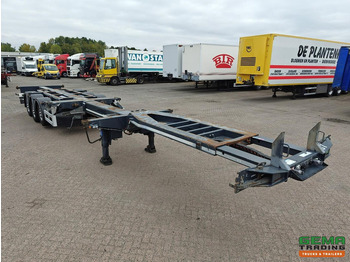 컨테이너 운반 장치/ 스와프 보디 세미 트레일러 Pacton ET3 3-Assen SAF - MULTI - Schijfremmen - LiftAs - 3x Uitschuifbaar - 03/2026 APK : 사진 4 컨테이너 운반 장치/ 스와프 보디 세미 트레일러 Pacton ET3 3-Assen SAF - MULTI - Schijfremmen - LiftAs - 3x Uitschuifbaar - 03/2026 APK : 사진 4