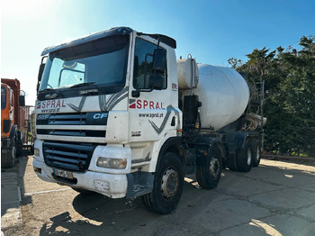 콘크리트 믹서 트럭 DAF CF 85.430 8X4 9m3 Mixer Spring/Spring ZF Manual : 사진 2