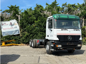 캡 새시 트럭 MERCEDES-BENZ Actros 2540