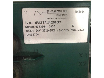 전기 설비 자재 취급 장비 용 Inverter dACi-TA24/240GC : 사진 4 전기 설비 자재 취급 장비 용 Inverter dACi-TA24/240GC : 사진 4