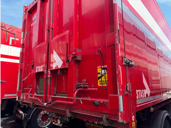 덤프 세미 트레일러 Stas S300CX 58m3 Alcoa SAF Klep Deuren combi top condition 6340kg : 사진 4