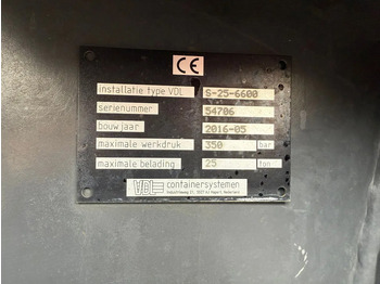 후크 리프트 트럭 Volvo FH 460 6X2 VDL 25T Haakarm Standairco 9T Vooras Stuuras NL Truck : 사진 5