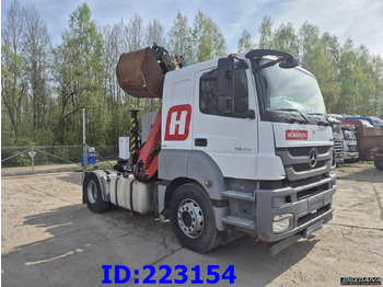 트랙터 유닛 MERCEDES-BENZ Axor 1840 +  Crane Epsilon Palfinger 0150Z : 사진 4