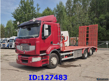 드롭사이드/ 플랫베드 트럭 RENAULT Premium 460