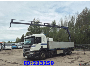 드롭사이드/ 플랫베드 트럭 SCANIA P 450