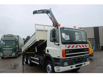 덤프트럭 DAF Kipper 6x4 + SPRING + EURO 1 + no CRANE + Manuel + BE apk 09-2024 : 사진 3