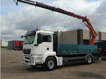 크레인 트럭 MAN TGS 18.440 + ATLAS 165 + EURO 5 + TRAILER 3 AXLE + REMOTE : 사진 4