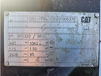 로더 버킷 CATERPILLAR