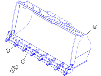 로더 버킷 CATERPILLAR