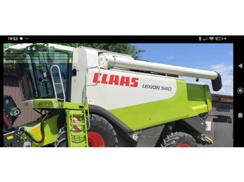 목초수확기 CLAAS Lexion 540