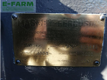 장궤형 트랙터 Massey Ferguson 65 : 사진 2