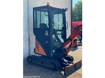 굴착기 MINI-PELLE SUR CHENILLE CAOUTCHOUC HITACHI ZX17U-2  15CV 1.9T AVEC 3 GODETS : 사진 5