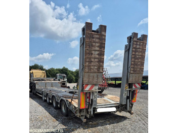 저하대 트레일러 Porte engins 4 essieux : 사진 4