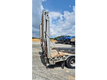 저하대 트레일러 Porte engins 4 essieux : 사진 5
