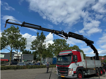드롭사이드/ 플랫베드 트럭, 크레인 트럭 Volvo FMX 460 8X4 PALFINGER PK53002 + FLY JIP AN REMOT : 사진 2