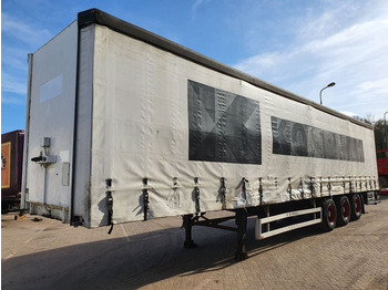 커튼사이더 세미 트레일러 VAN HOOL