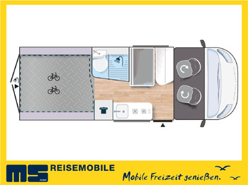 캠핑 밴 Chausson V690 SPORT LINE / -2026- / XXL-HUBBETT E-BIKE GA : 사진 2 캠핑 밴 Chausson V690 SPORT LINE / -2026- / XXL-HUBBETT E-BIKE GA : 사진 2