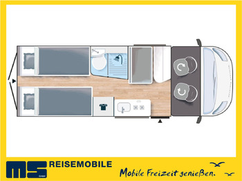 캠핑 밴 Chausson V697 FIRST LINE / -2025- / 140PS / EINZELBETTEN : 사진 2