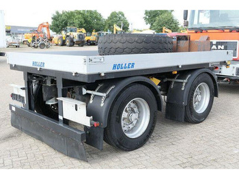 드롭사이드/ 플랫베드 트레일러 Huffermann HTA 18.00, Tandem, Ballastanhänger, Luftfederung : 사진 4 드롭사이드/ 플랫베드 트레일러 Huffermann HTA 18.00, Tandem, Ballastanhänger, Luftfederung : 사진 4