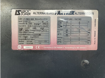 발전기 세트 Caterpillar C12 Leroy Somer 400 kVA Silent generatorset : 사진 4