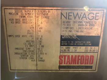 발전기 세트 Hatz 2L40CH Stamford 15 kVA Silentpack generatorset : 사진 5