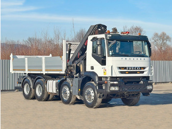 크레인 트럭 Iveco TRAKKER * HIAB 211 E - 6 HIDUO+ FUNK / 8x4 *TOP : 사진 3