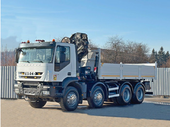 크레인 트럭 Iveco TRAKKER * HIAB 211 E - 6 HIDUO+ FUNK / 8x4 *TOP : 사진 4