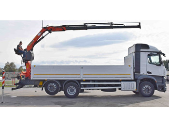 크레인 트럭, 드롭사이드/ 플랫베드 트럭 Mercedes-Benz AROCS 2542* PK 13001-K B* TOPZUSTAND : 사진 5