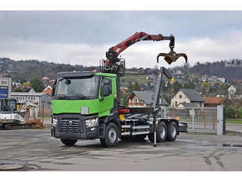 후크 리프트 트럭, 크레인 트럭 Renault C430* ABROLLKIPPER *LIV 170Z 78 * 6x4 : 사진 2