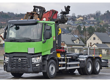 후크 리프트 트럭, 크레인 트럭 Renault C430* ABROLLKIPPER *LIV 170Z 78 * 6x4 : 사진 4