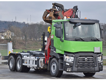 후크 리프트 트럭, 크레인 트럭 Renault C430* ABROLLKIPPER *LIV 170Z 78 * 6x4 : 사진 3
