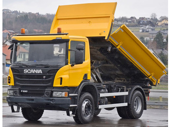리스 Scania P 410 Kipper 4,20m + BORDMATIC / TOPZUSTAND  Scania P 410 Kipper 4,20m + BORDMATIC / TOPZUSTAND : 사진 3