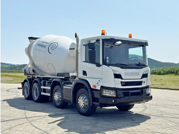 콘크리트 믹서 트럭 SCANIA P 410