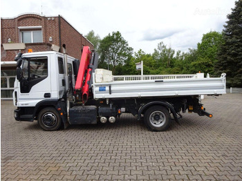 덤프트럭, 크레인 트럭 Iveco Eurocargo 80-220 Tipper + crane : 사진 5