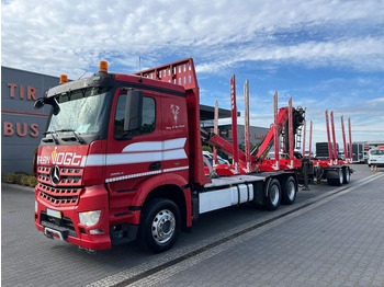 목재 트럭 MERCEDES-BENZ Arocs 2645